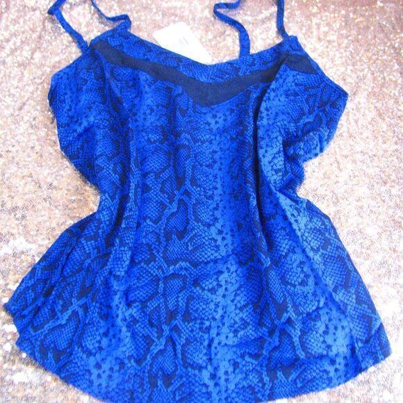 NWT Pj Salvage animal print top M - Picture 2 of 11